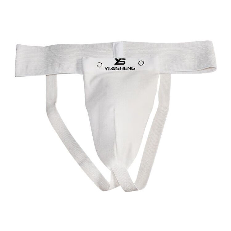 京拜男女散打足球棒球冰球空手道跆拳道护裆儿童搏击泰拳护裆护具 棉