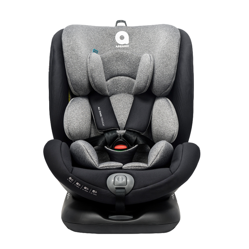 「安途美apramo宝宝汽车儿童安全座椅isofix接口0-4-6-12岁尊享款银河灰」最划算价格趋势，购买攻略和用户评测