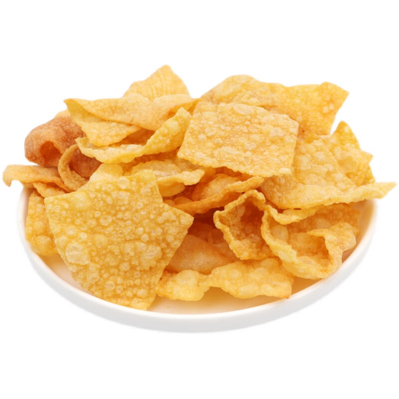 隽颜堂油炸腐竹螺蛳粉专用麻辣烫火锅配菜腐竹小块炸豆腐皮干货小片