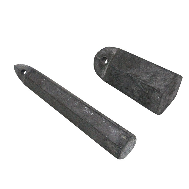 英耐特 船用应急测深锤船用专业测量米锤铅锤吊锤手锤深测锤 (7公斤)