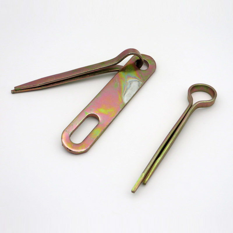 老式木门门扣门鼻子穿板门插销防盗门锁扣门栓铁搭扣挂锁扣箱扣 1套装