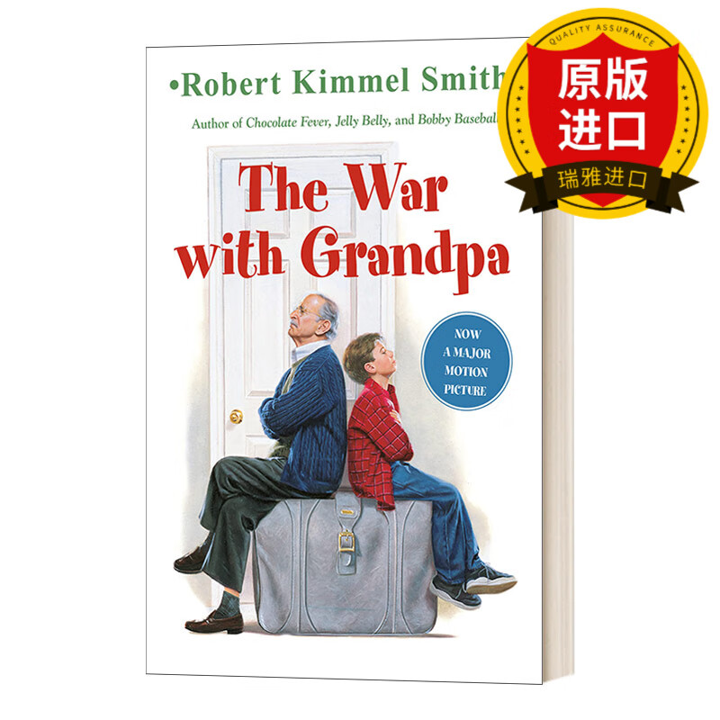 英文原版 祖父大战  the war with grandpa 英文版 robert kimmel