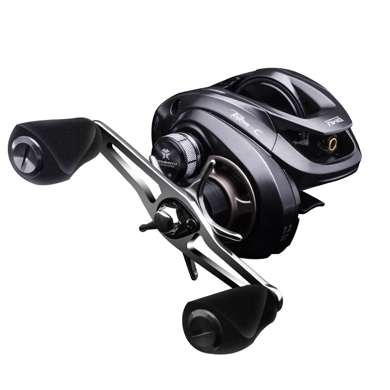 北溟鱼 水滴轮远投鱼轮超轻防海水路亚轮高速防炸线打黑微物渔轮 水滴