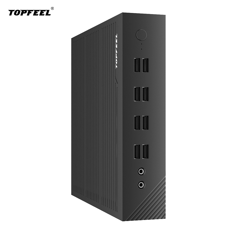极夜(topfeel)t70m迷你商用工控主机/intej4105电脑nuc/四核/双网口
