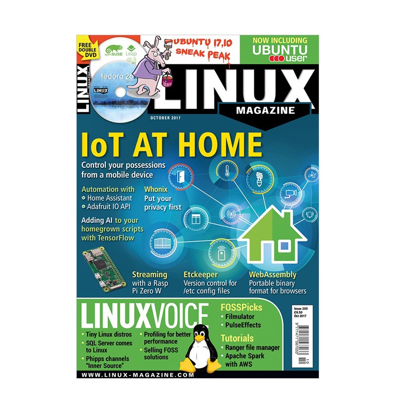 【WH】订阅 LINUX 互联网智能软件科技专业杂志 美国英文版 年订12期