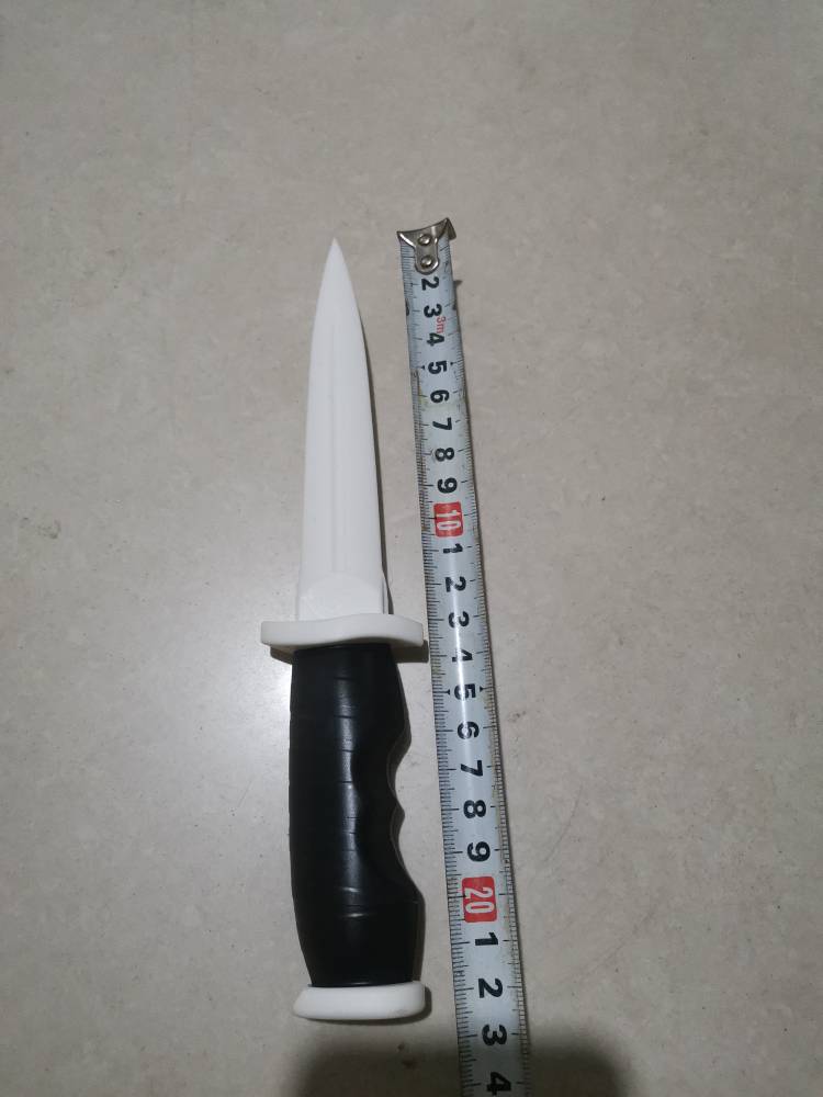 梦回号角塑料刀橡胶刀模型刀军训练舞台道具小品表演儿童玩具软刀匕