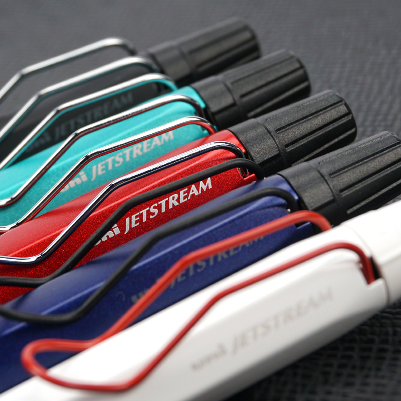 三菱低重心多功能笔sxe3-2503金属色油性0.