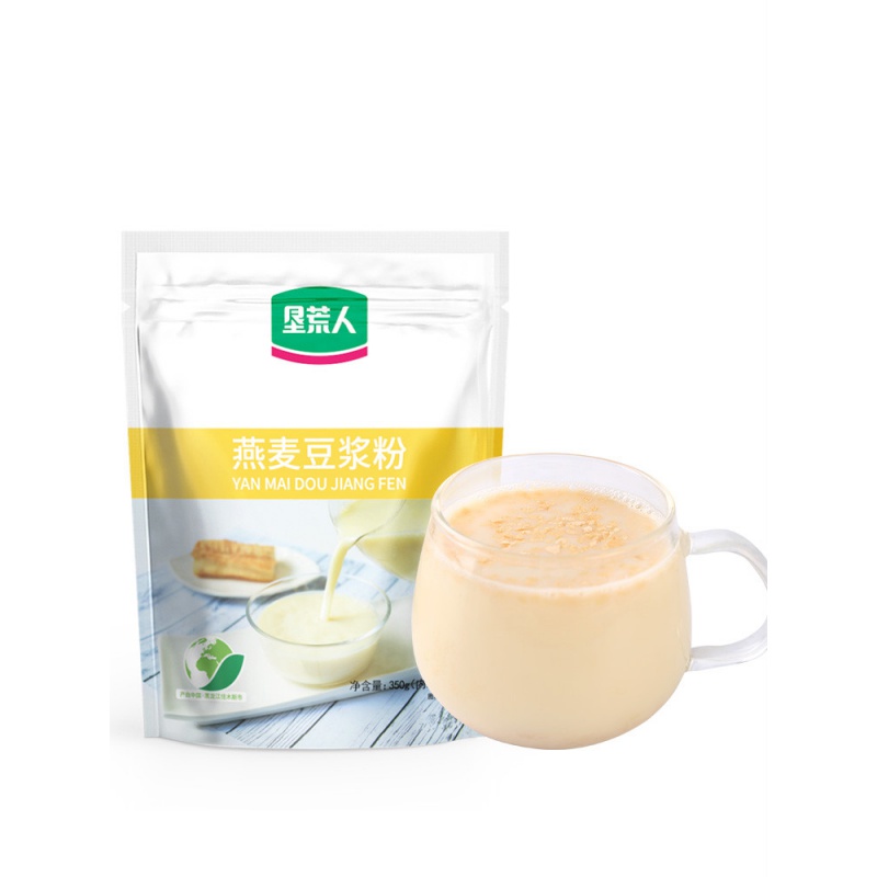 垦荒人女士豆浆粉燕麦五谷杂粮豆奶现磨营养早餐小袋冲饮 燕麦豆浆粉1