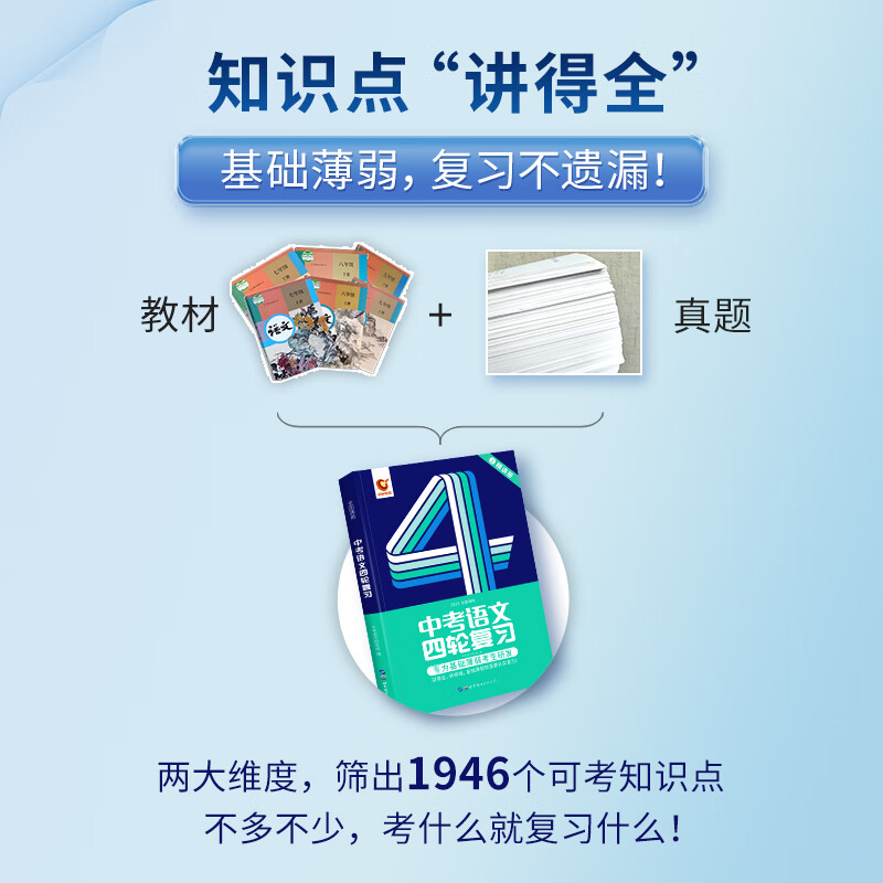 2023版巨微中考数学语文英语物理化学四轮复习全国版初三4轮复习单词大全中考词汇闪过核心高频手册初中专项 四轮丨数学+物理【全国通用】 全国通用