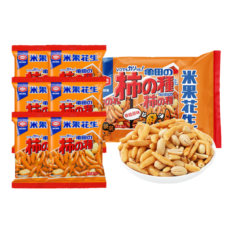 KAMEDA�����׹�����150g�����ձ��ư���ʳ�����׹����¾Ʋ���ʽ ��6���»���ԭζ�׹�����150g16.8Ԫ