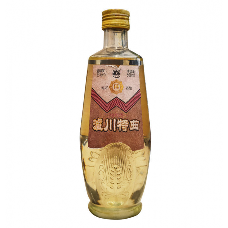 卢川特曲浓香型 500ml/瓶 库存陈年老酒 53度 纯粮食浓香型白酒 整箱