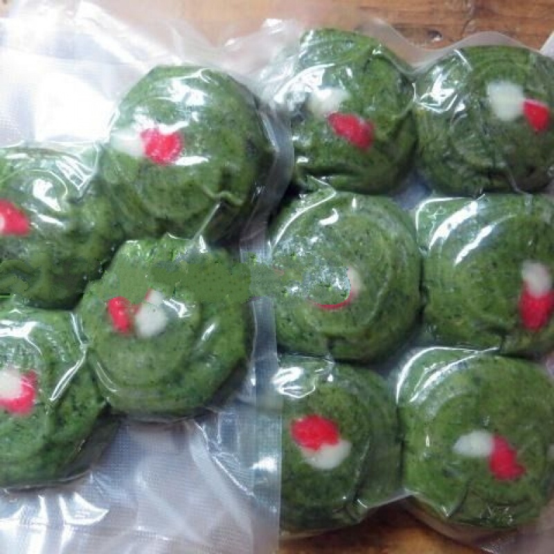 阳帆10个装新鲜现做金华兰溪特产印果 清明果新鲜 芝麻叶果手工制作