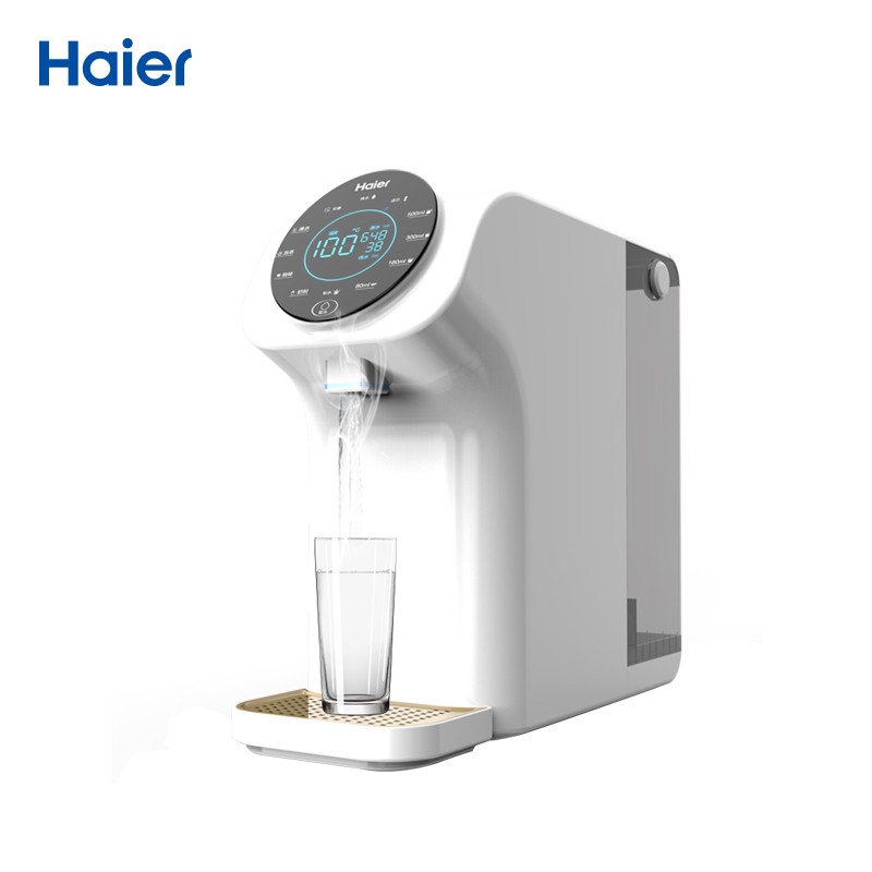 海尔（Haier）净水器 家用 反渗透台式免安装净饮一体机 3s速热即热式直饮机 纯水机HRO7558-3