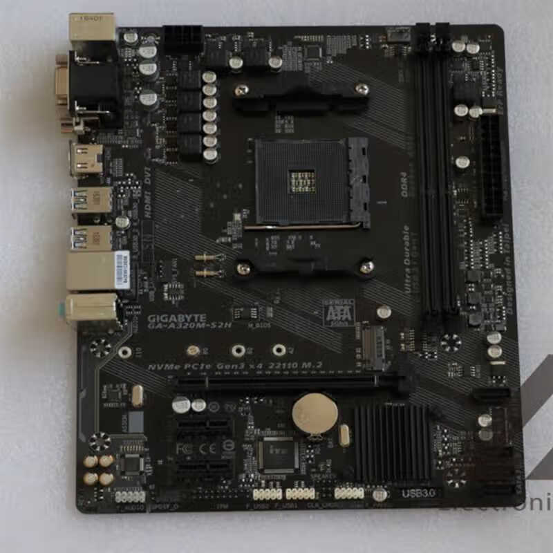 B450M-DS3H A320M-S2H AB350M-GAMING 3主板 AM4凌 发技嘉GA-A320M-S2H / A320