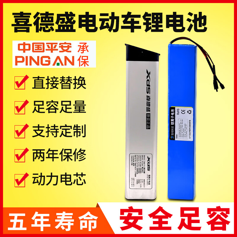 和美24v挑战者探路者喜梦36v48v喜德盛传说七号锂电池 松吉电动车电池