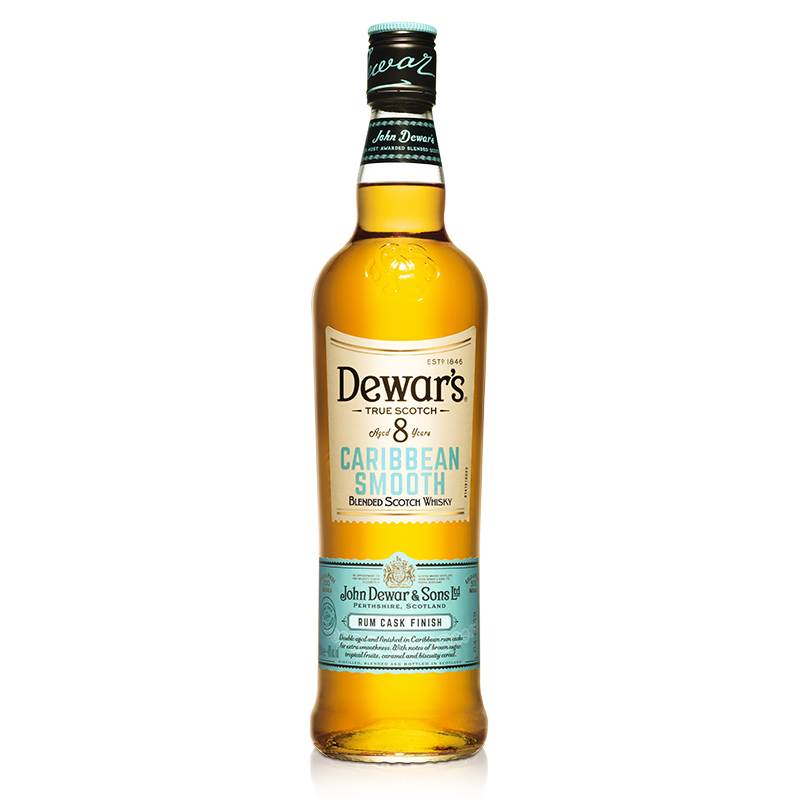 Dewar's 帝王 8年 加勒比醇顺朗姆桶 苏格兰调和威士忌 40%vol 700ml