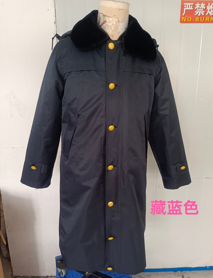 雅格罗伊防寒服铁路制服冬季大衣铁路防寒大衣羊绒新款19式大衣男女士