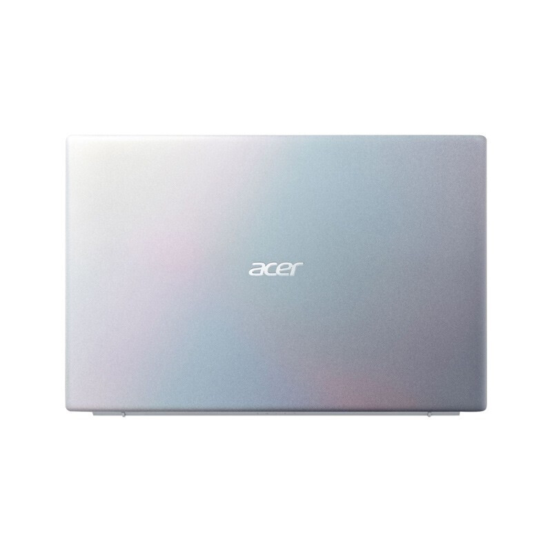 宏碁(Acer)蜂鸟Swift1微边框金属轻薄本14英寸十代笔记本电脑SF114 11代N5100 8G 512G固态 彩虹银