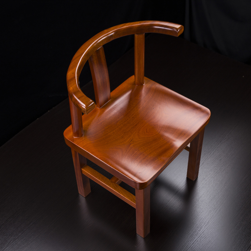 墨空 太师椅实木椅子主人椅刚花靠背椅子功夫茶桌椅现代中式茶桌椅