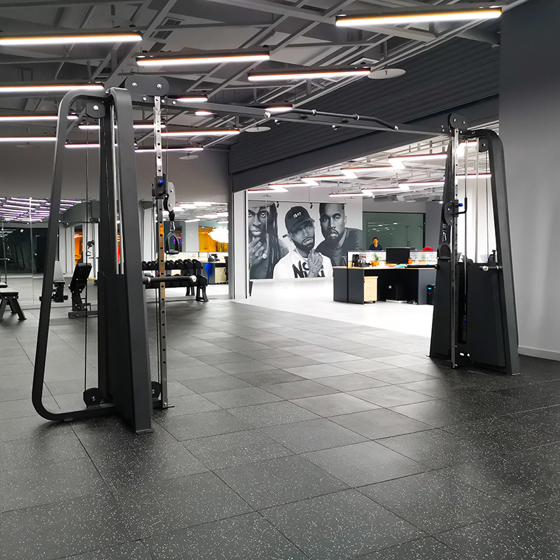 manon messiant防震隔音橡胶地垫健身房地垫减震垫 家用力量区运动