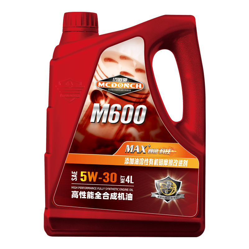 迈道驰（mcdonch）【M600】迈道驰高性能全合成汽车发动机润滑油SP  4L 【SP】5W-30   4L