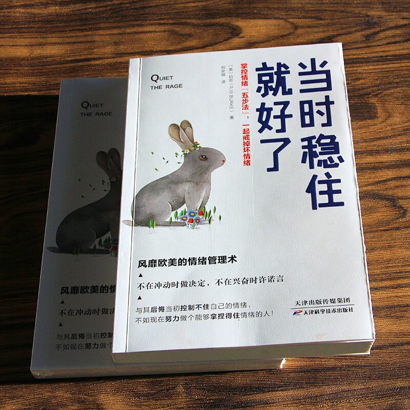 【涿州库被淹延迟发货，感恩理解支持】当时稳住就好了：掌控情绪“五步法”，一起戒掉坏情绪（风靡欧美的情绪管理术）心理学正版图书
