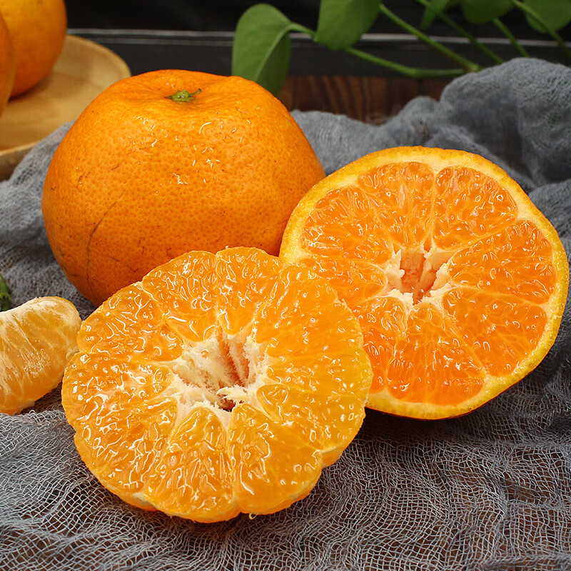 凤非烟四川春见耙耙柑大果丑橘水果新鲜橘子应季时令水果整箱生鲜 【福利大果】单果80mm+ 净重4.5斤+