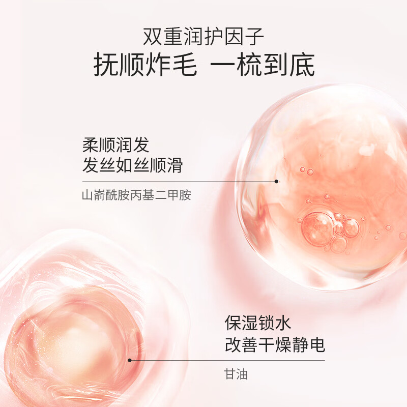 袋鼠妈妈(Kangaroo Mommy)宝宝男女孩专用洗发露婴儿舒润氨心洗发水 入眼不刺激 柔顺亮泽护发素-100g