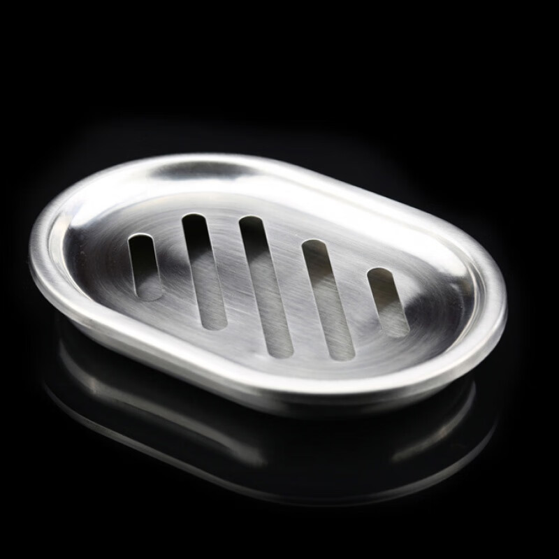 304不锈钢肥皂盒 304不锈钢肥皂盒创意家居香皂盘肥皂盘时尚家的 条码款