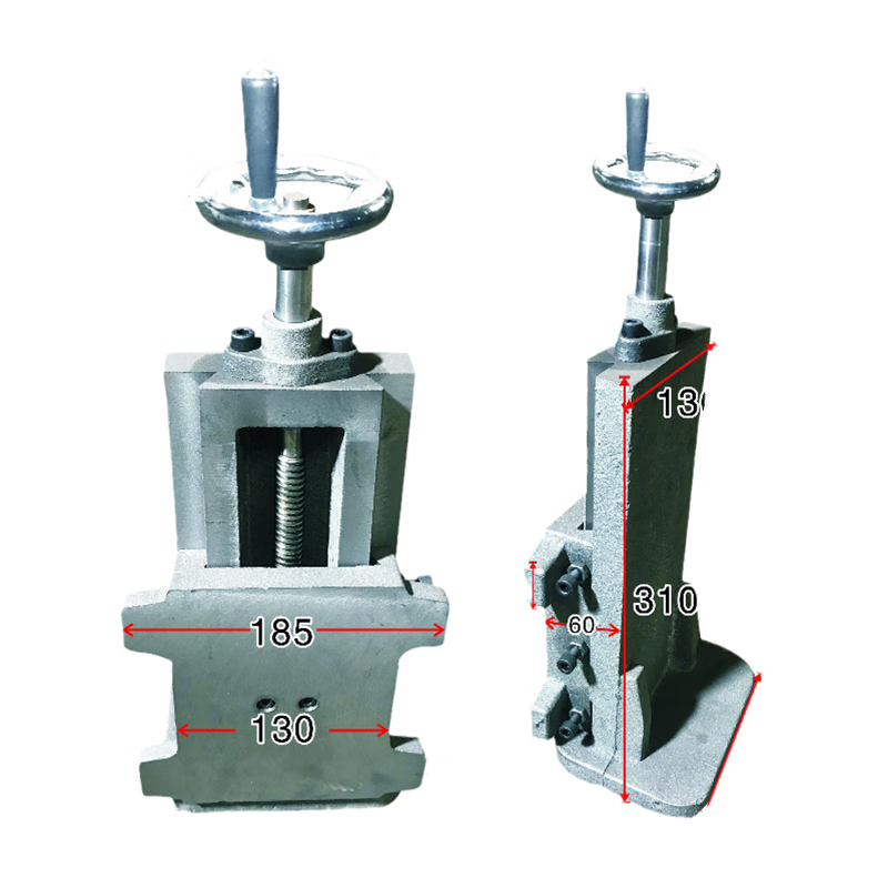 非标燕尾槽拖板车床导轨工作台有杆丝杆立式t型l型升降滑台配手轮