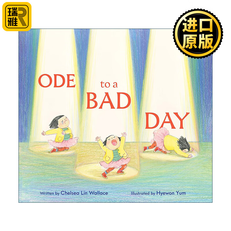 英文原版 糟糕的一天 ode to a bad day 精装图画书 英文版 进口英语
