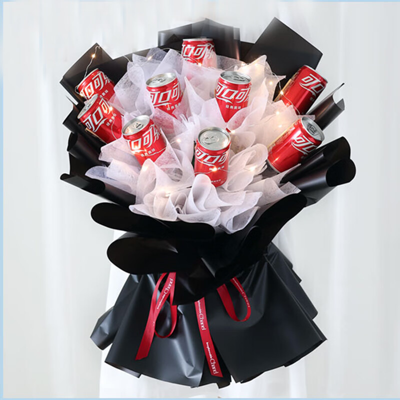 京乐享 鲜花速递可乐零食网红礼盒生日礼物送女生送女朋友老婆礼盒