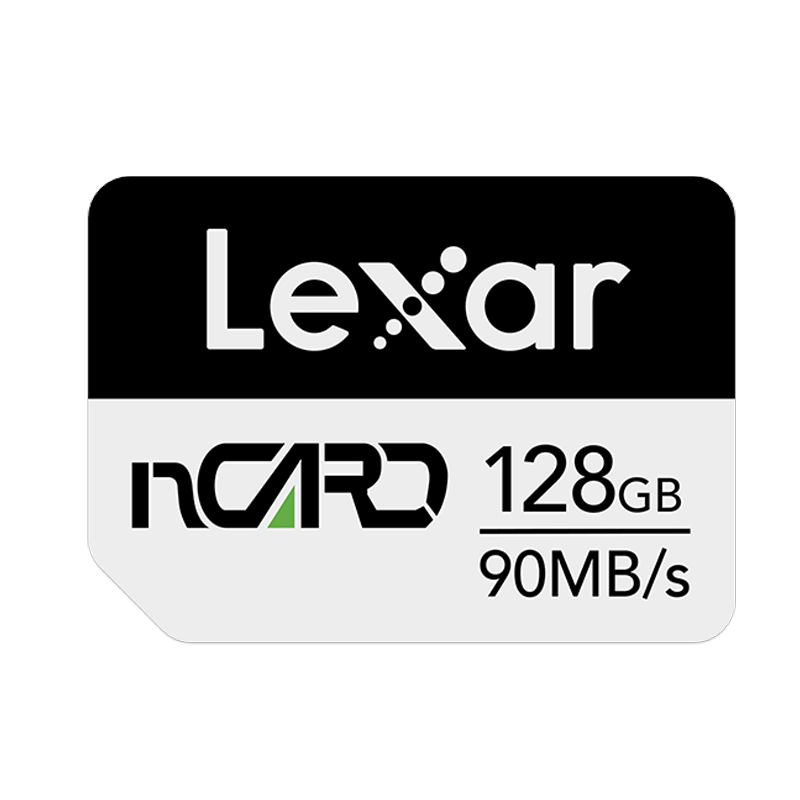 雷克沙（Lexar）NM儲存卡 榮耀平板手機內(nèi)存卡NM卡nCARD 適配Mate/nova/P多系列 128G 手機高速NM儲存卡