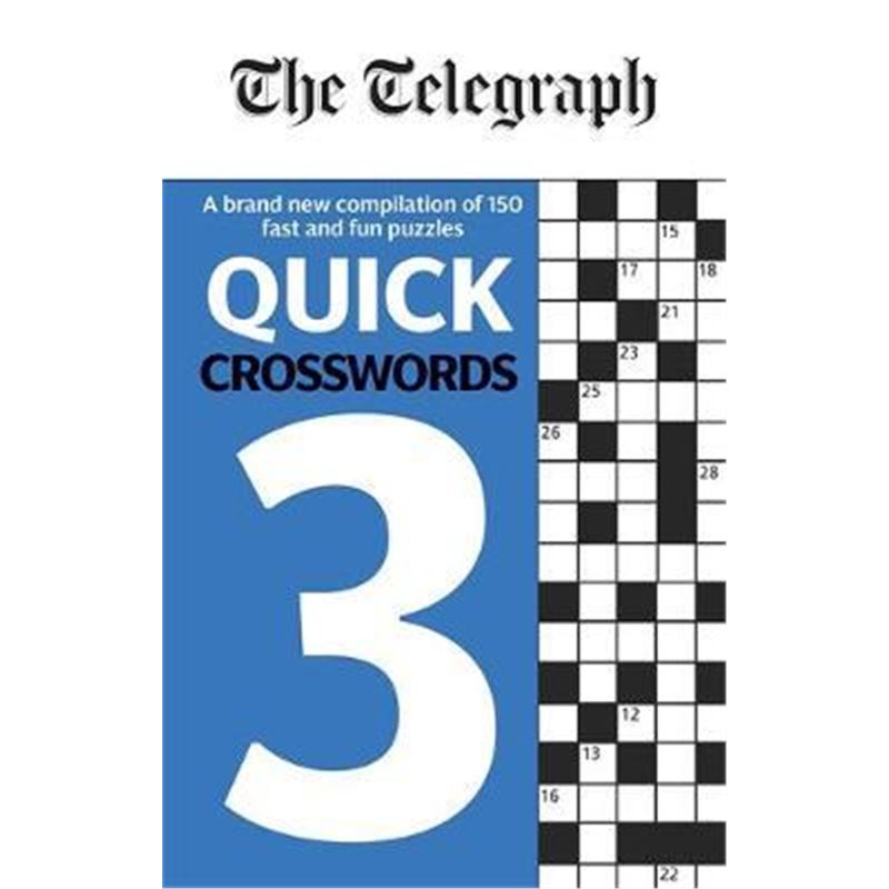 预订The Telegraph Quick Crosswords 3