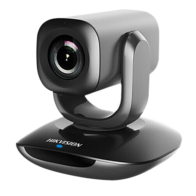 海康威视（HIKVISION）电脑摄像头 直播网课USB高清视频会议摄像机内置麦克风网络远程考研复试钉钉腾讯会议室系统设备 4K 超清20倍云台横屏DS-UVC-V108Z 官方标配