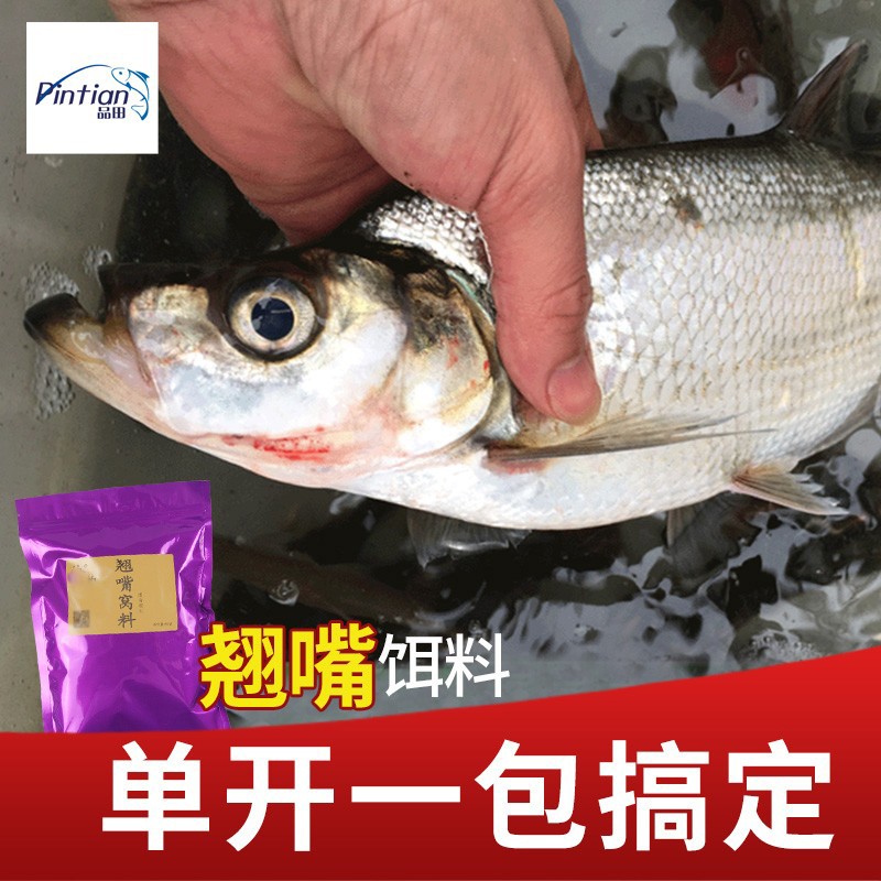 品田渔具 钓湖库鱼料单开翘嘴腥香饵料专杀浮钓翘嘴拉饵白条黄尾自配