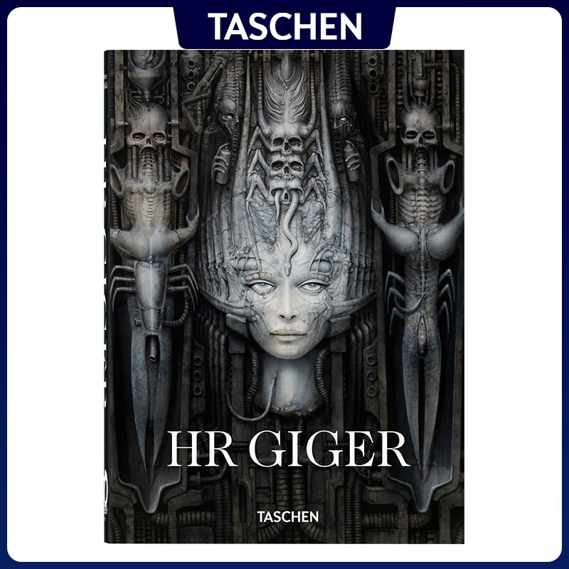 【预售】HR Giger[TASCHEN40周年纪念版]异形之父吉格尔作品集画册 英文原版进口图书艺术美术