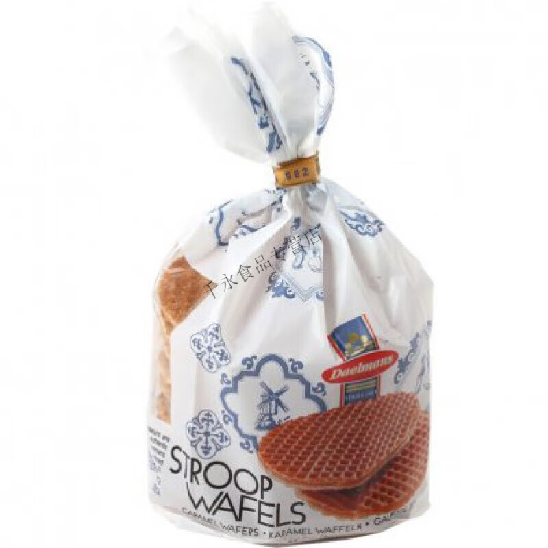 現(xiàn)貨荷蘭原裝進(jìn)口Daelmans蜂蜜焦糖楓糖餅干 華夫餅 stroopwafels afels