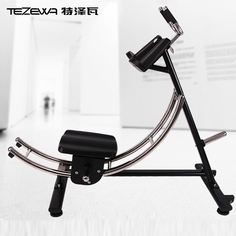 TEZEWA 商用多功能美腰机腹肌训练器健腹机 裸机（颜色可定制默认发黑色）
