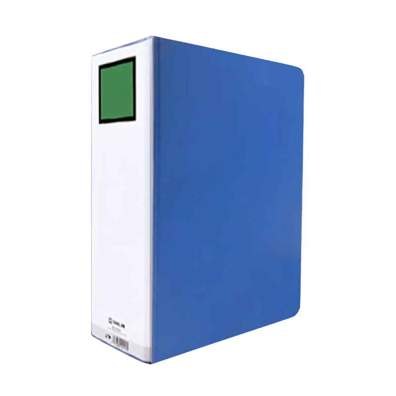 錦宮（King Jim）1478GS-4-B雙開(kāi)管式文件夾大容量資料冊辦公檔案資料合同裝訂收納 4個(gè)裝 藍色