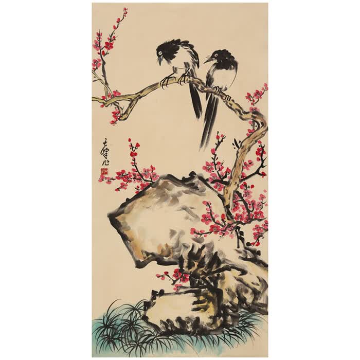丹桂苑名家孙其峰字画写意三尺纯手绘精品花鸟古玩名人国画大师作品