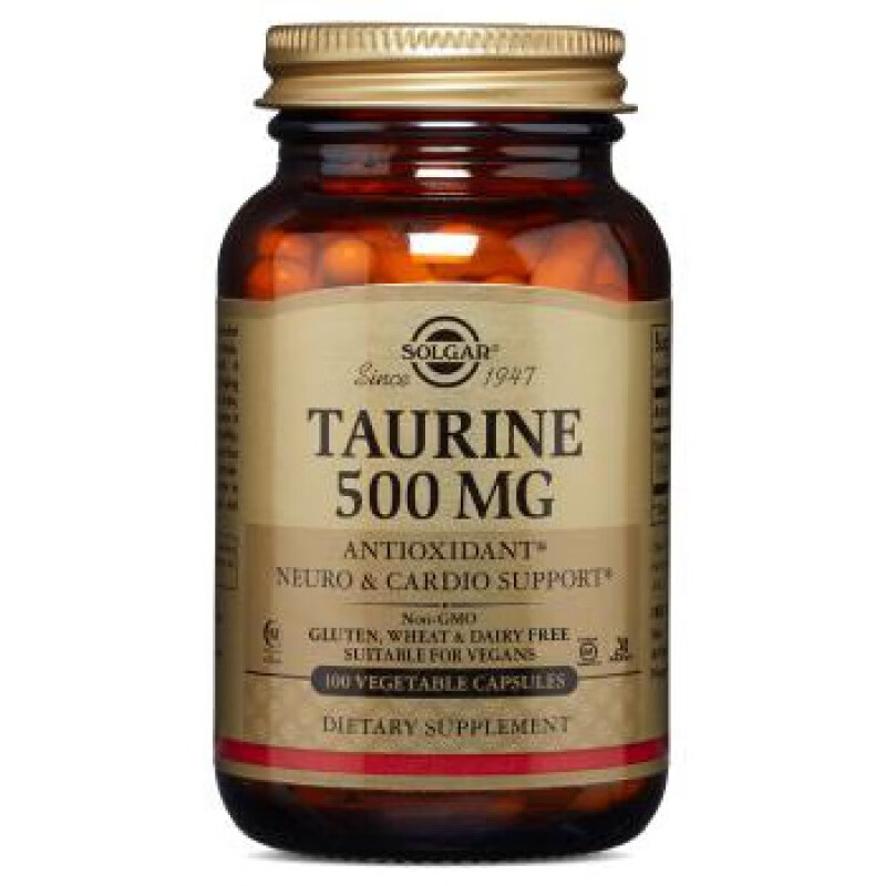 美国solgar牛磺酸粉体500mg 100粒  100粒