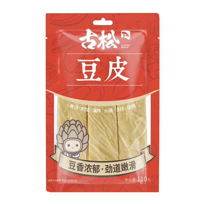 Gusong 古松食品 古松 干豆皮 110g