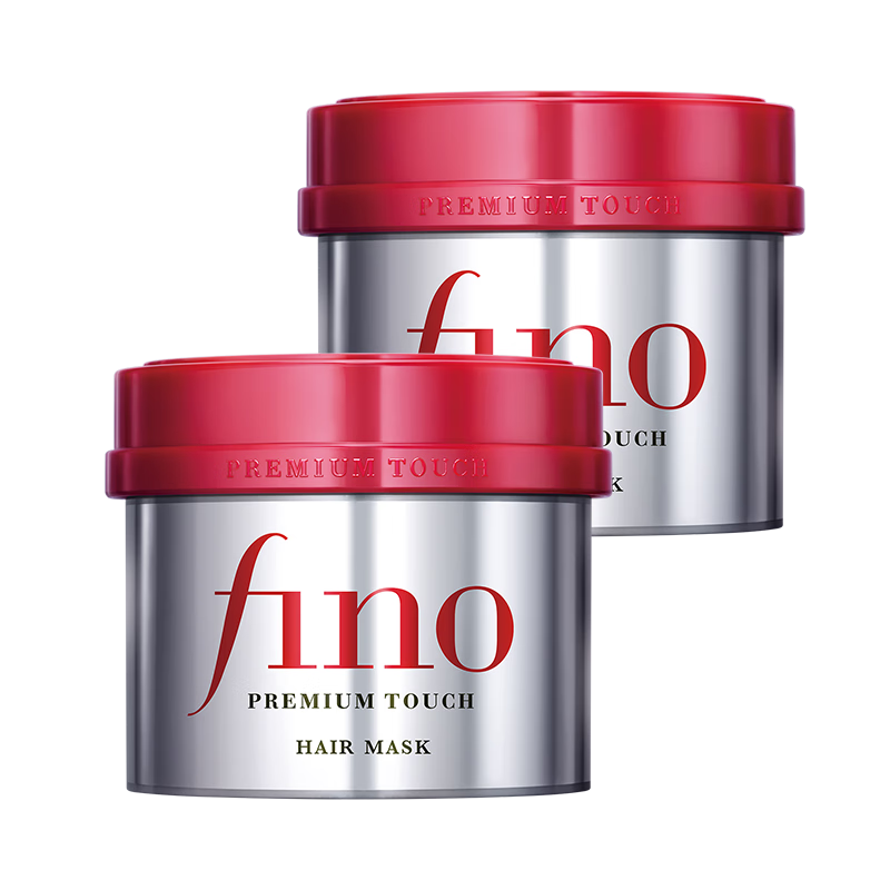 FINO芬浓发膜护发素红宝瓶230g*2浓厚发膜保湿柔顺受损修护丁禹兮同款