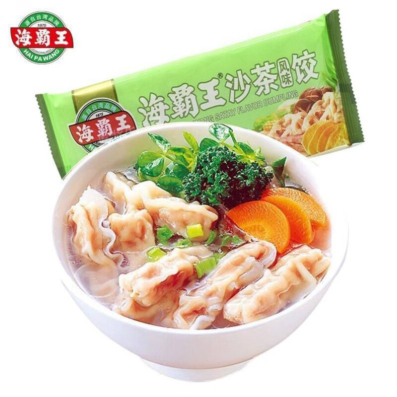 海霸王海霸王虾味饺家庭火锅四季饺关东煮肉饺香菇饺鱼饺麻辣烫食材