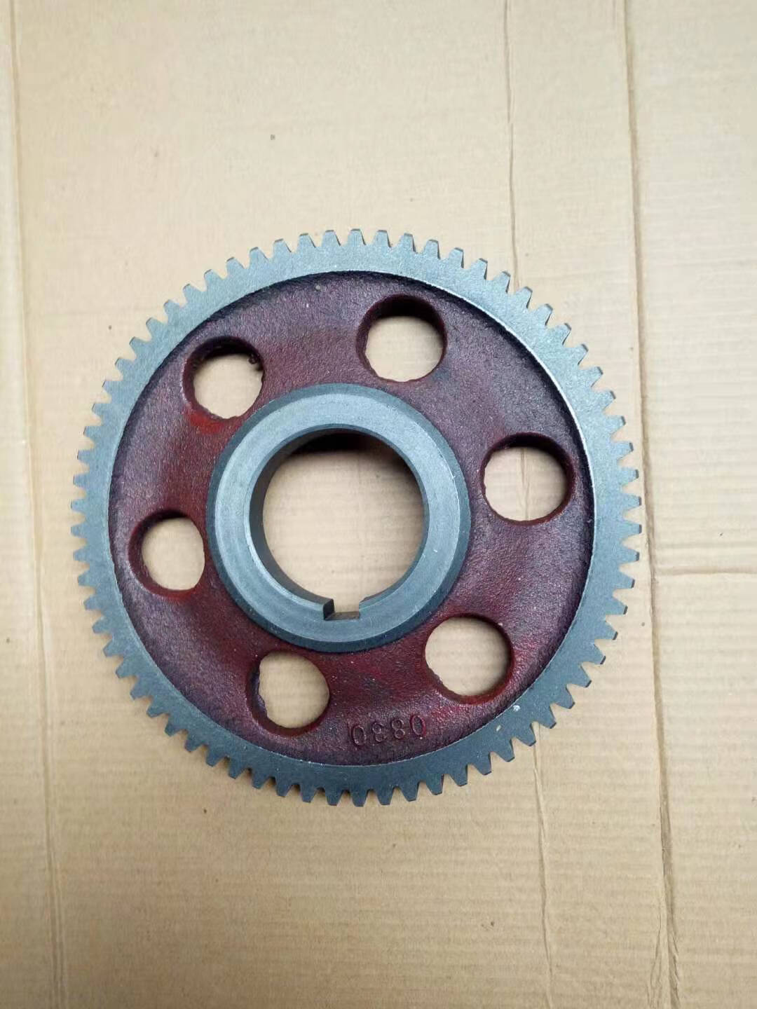 逐月农机配件柴油机配件德力牌柴油机凸轮轴正时齿轮凸轮齿轮偏心齿轮