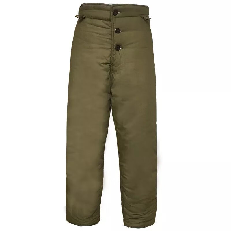 法比兔式劳保防寒棉裤加厚保暖冷库加厚老式棉花棉裤定制 军绿色棉裤