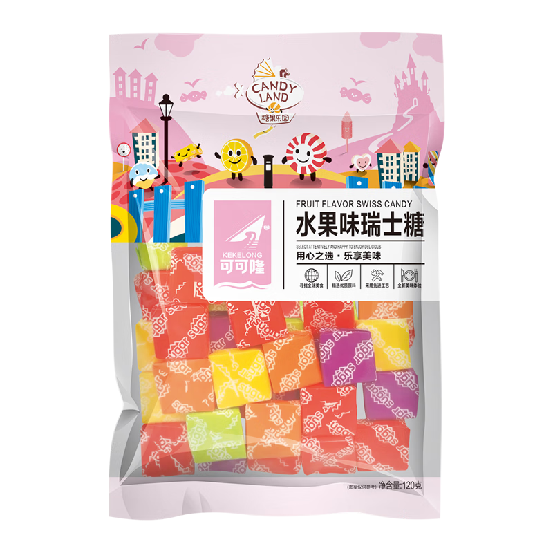 可可隆水果味瑞士糖-价格历史、口感及其他用户评价|京东查询糖果历史价格