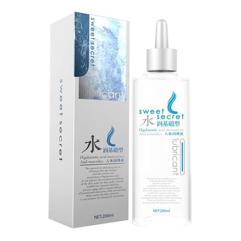 私处可舔夫妻爱爱春液热感水溶性免洗人体润滑液剂 水润基础型200ml