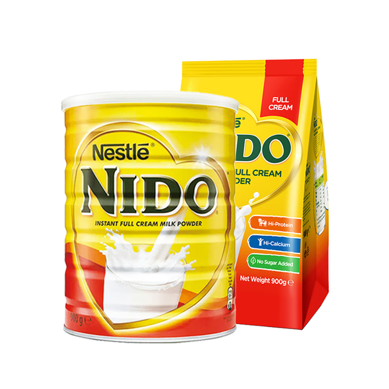 ���ڲ�����ȸ��(Nestle) �̷۳���ѧ���и�������߸�ȫ֬��װ900g+��װ900g